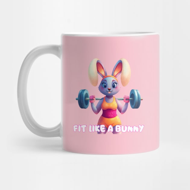 fit like a bunny by DIGITAL MERCH CREATIONS